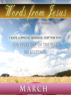 cover image of Words from Jesus, March